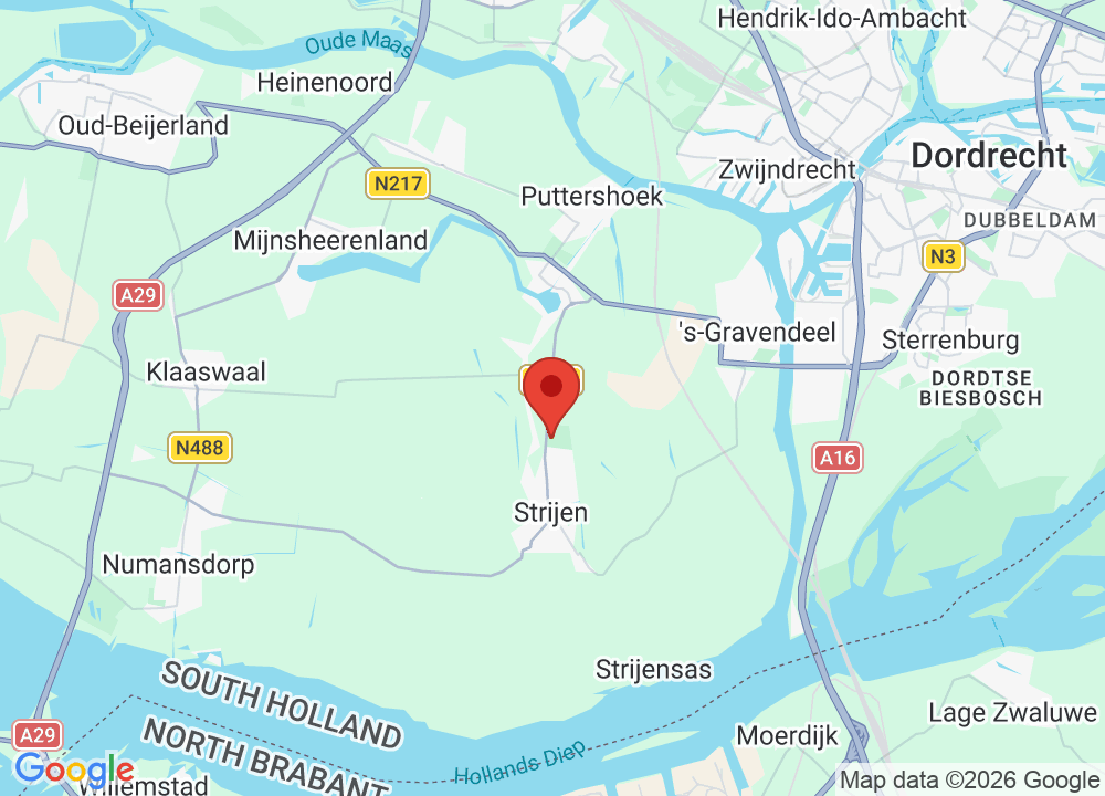 Location of De Strijensche Golfclub on map