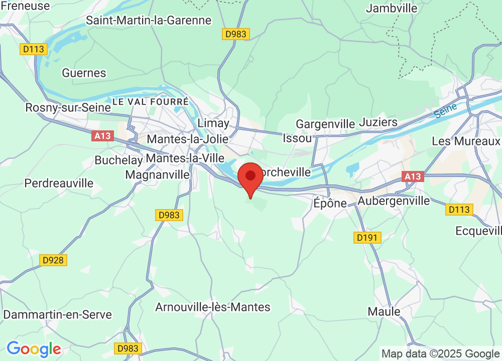 Location of Golf Bluegreen Guerville on map