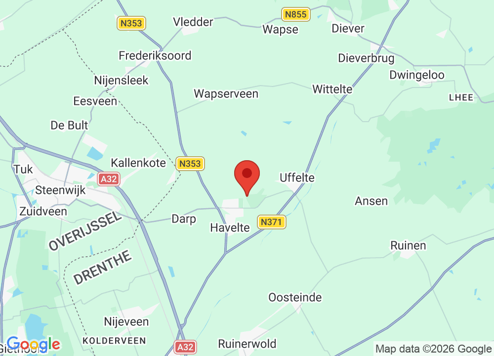 Location of Golf Club Havelte on map