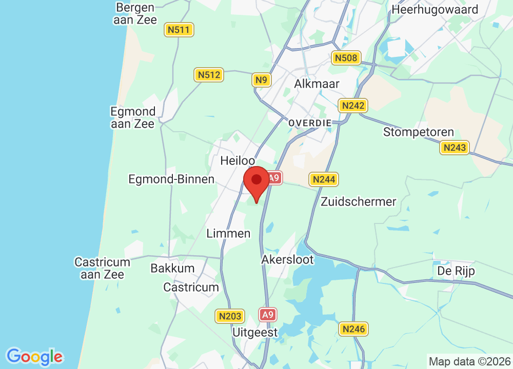 Standort von Golf & Countryclub Heiloo auf der Karte