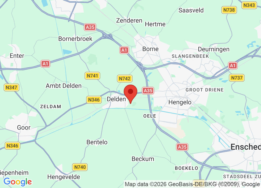 Standort von Golfbaan de Lage Mors auf der Karte