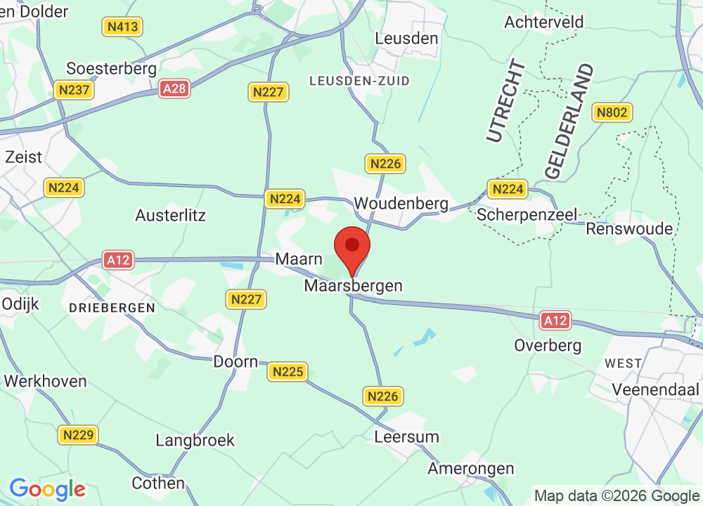 Localisation de Golfclub Anderstein sur la carte