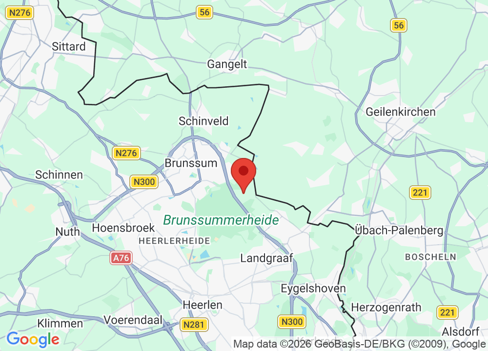Location of Golfclub Brunssummerheide on map