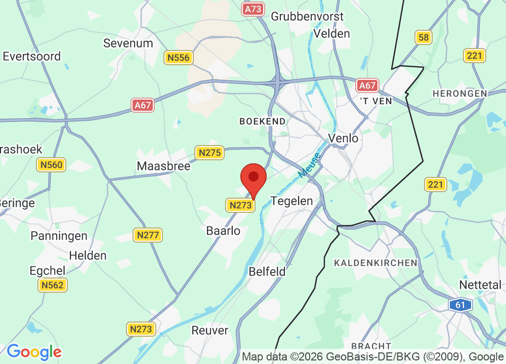 Location of Golfclub de Berckt on map