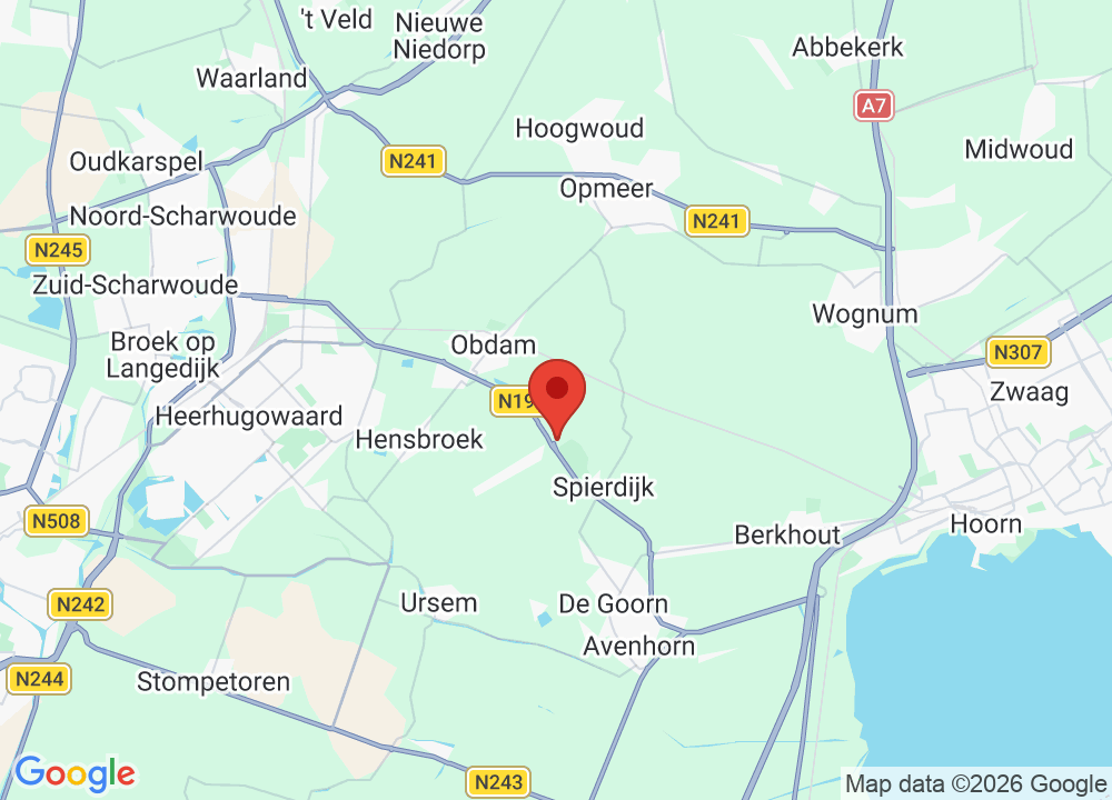 Location of Golfclub de Koggen on map