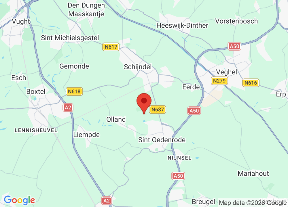Location of Golfclub de Schoot on map