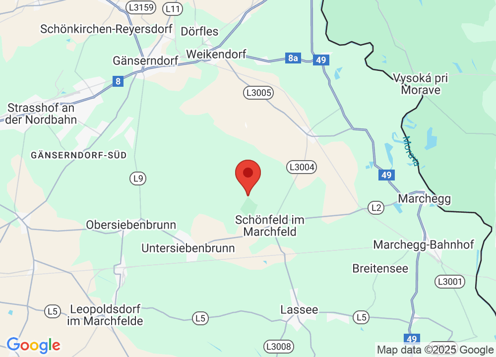 Location of Golfclub Schönfeld The Nine on map
