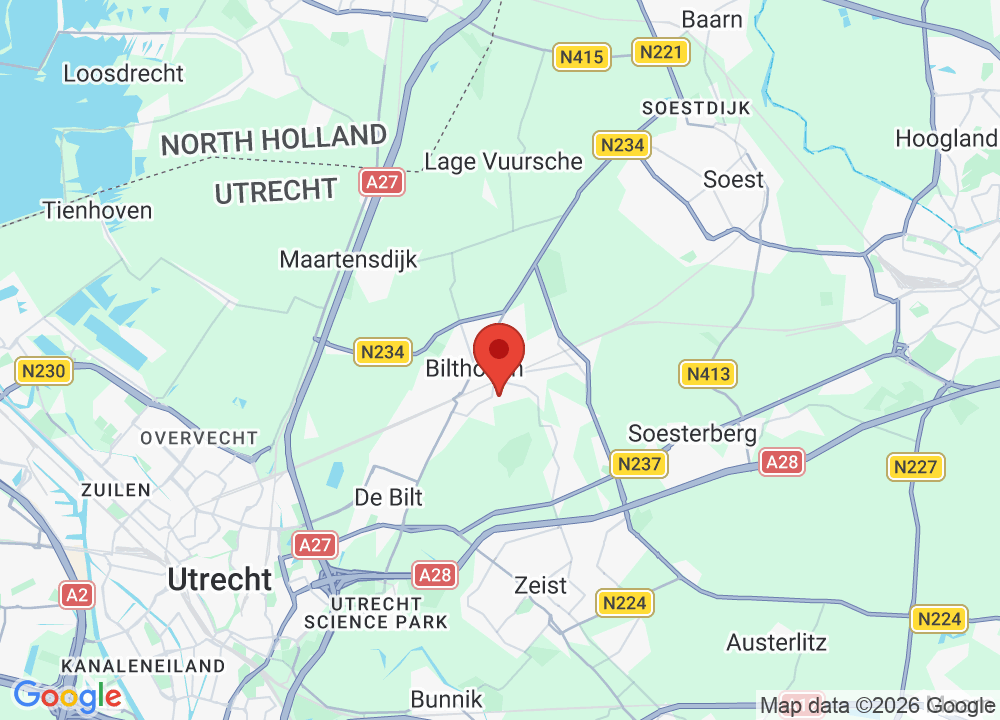 Standort von Golfpark De Biltse Duinen auf der Karte