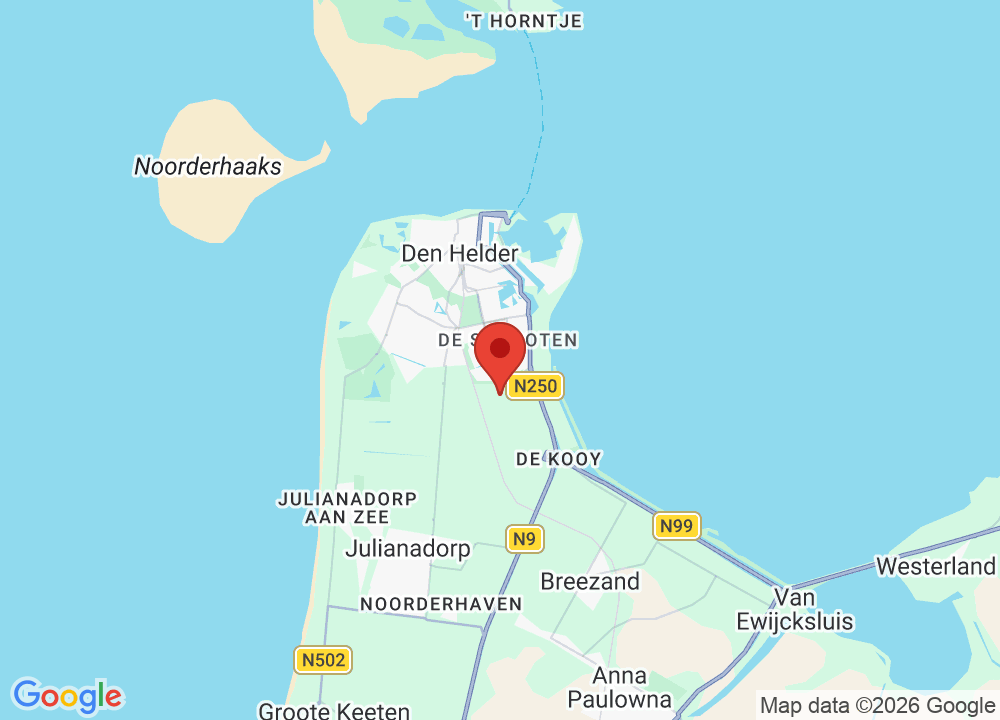 Location of Marine Golfclub Nieuwediep on map