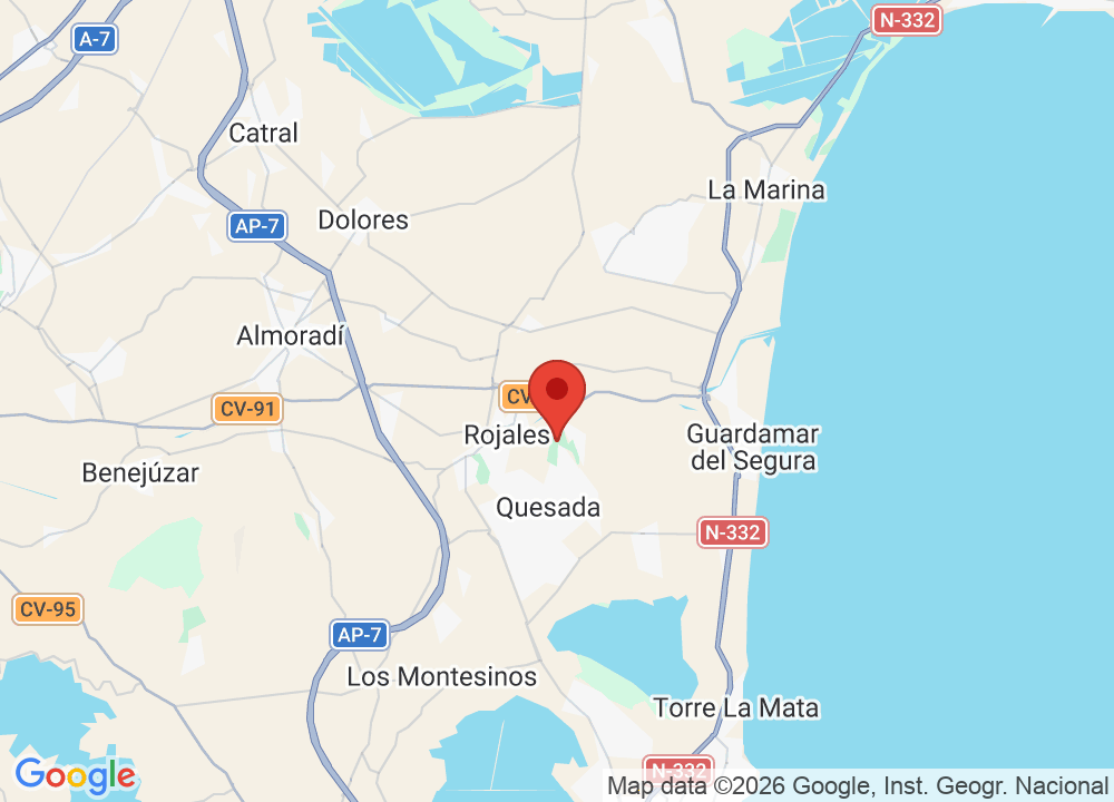 Localisation de Nederlandse Golfclub Costa Blanca sur la carte