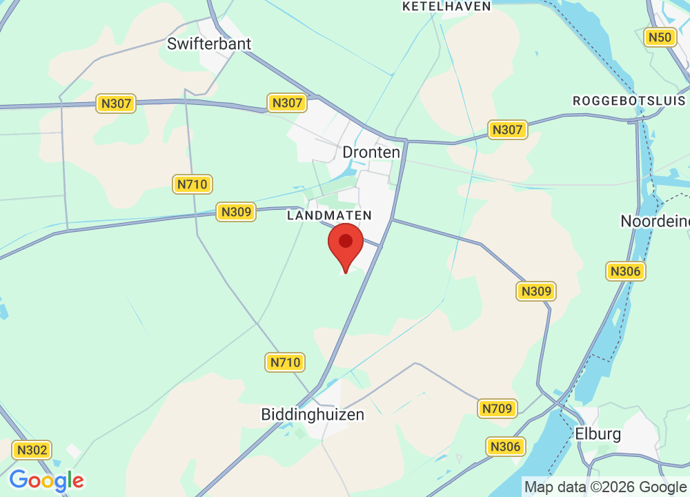 Location of Openbare Golfclub Dronten on map