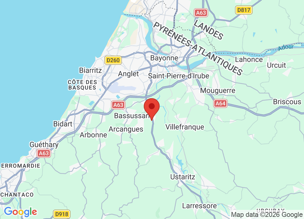 Standort von UGOLF Makila auf der Karte