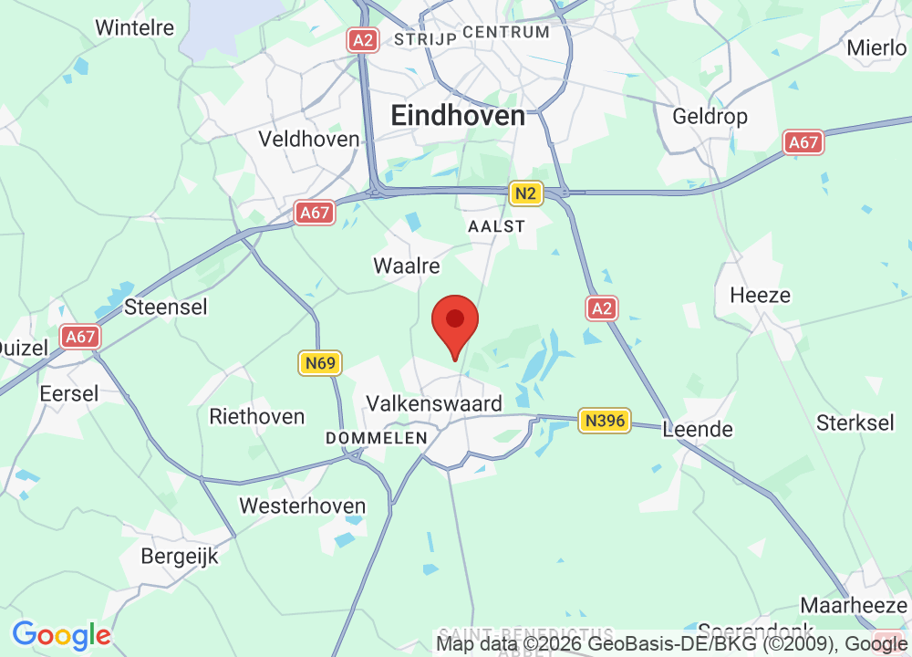 Location of Valkenswaardse Golfclub on map